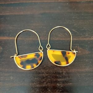 Tortoise Shell Earrings